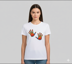 Heatmap Handprint Graphic T-Shirt