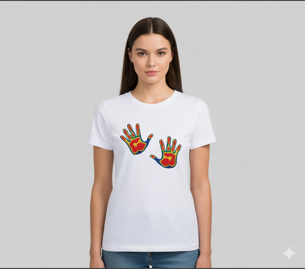 Heatmap Handprint Graphic T-Shirt
