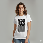 Surreal Figure Graphic Tee