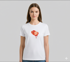 Strawberry Heart Graphic Tee