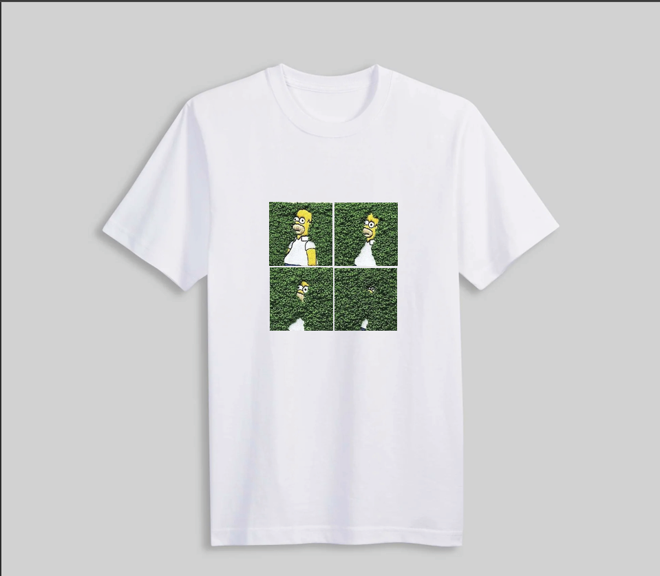 Disappearing Homer Meme Tee