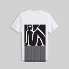 Surreal Figure Graphic Tee